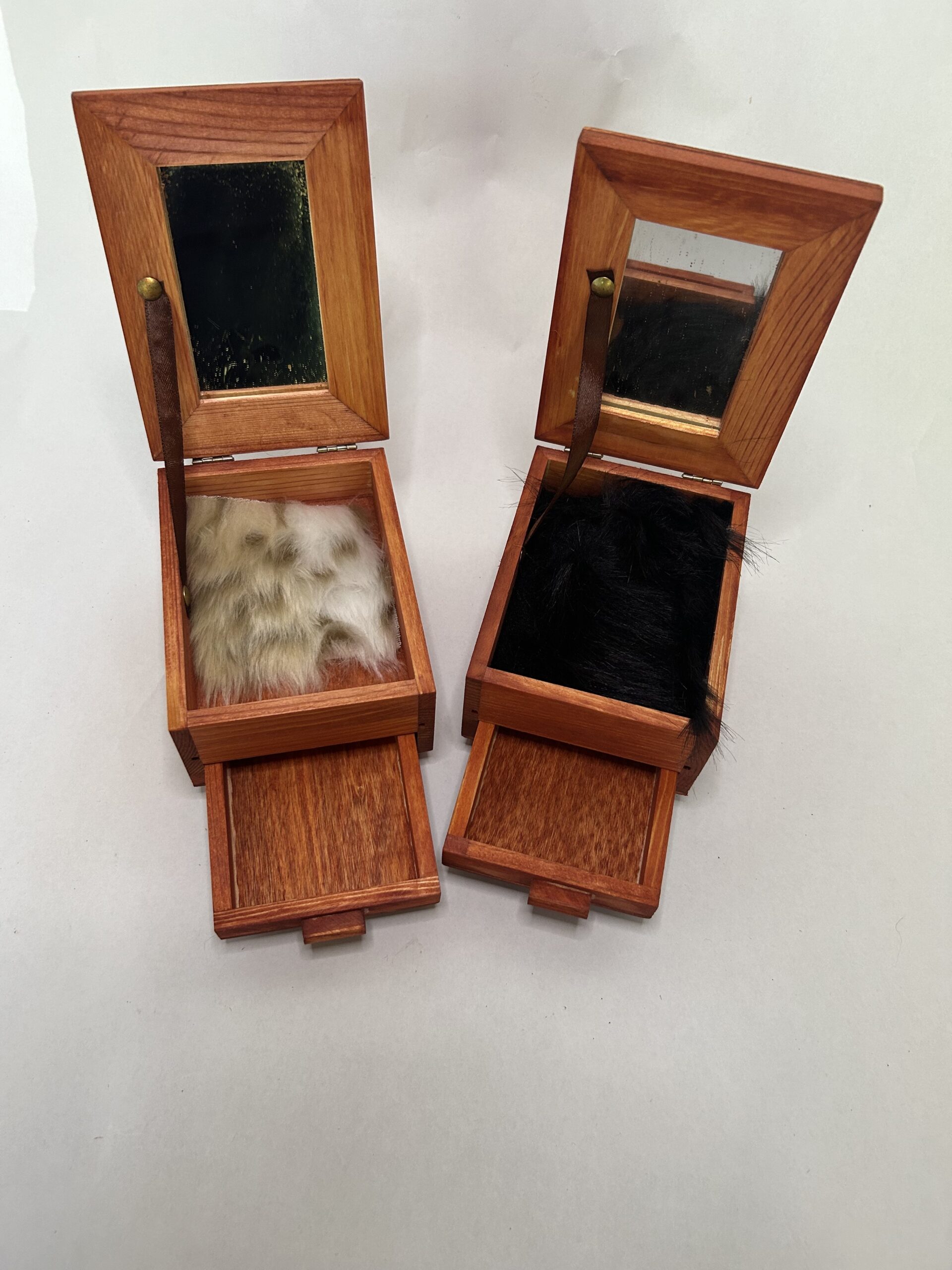 Small Wood Burned Jewelry Box - Image 3