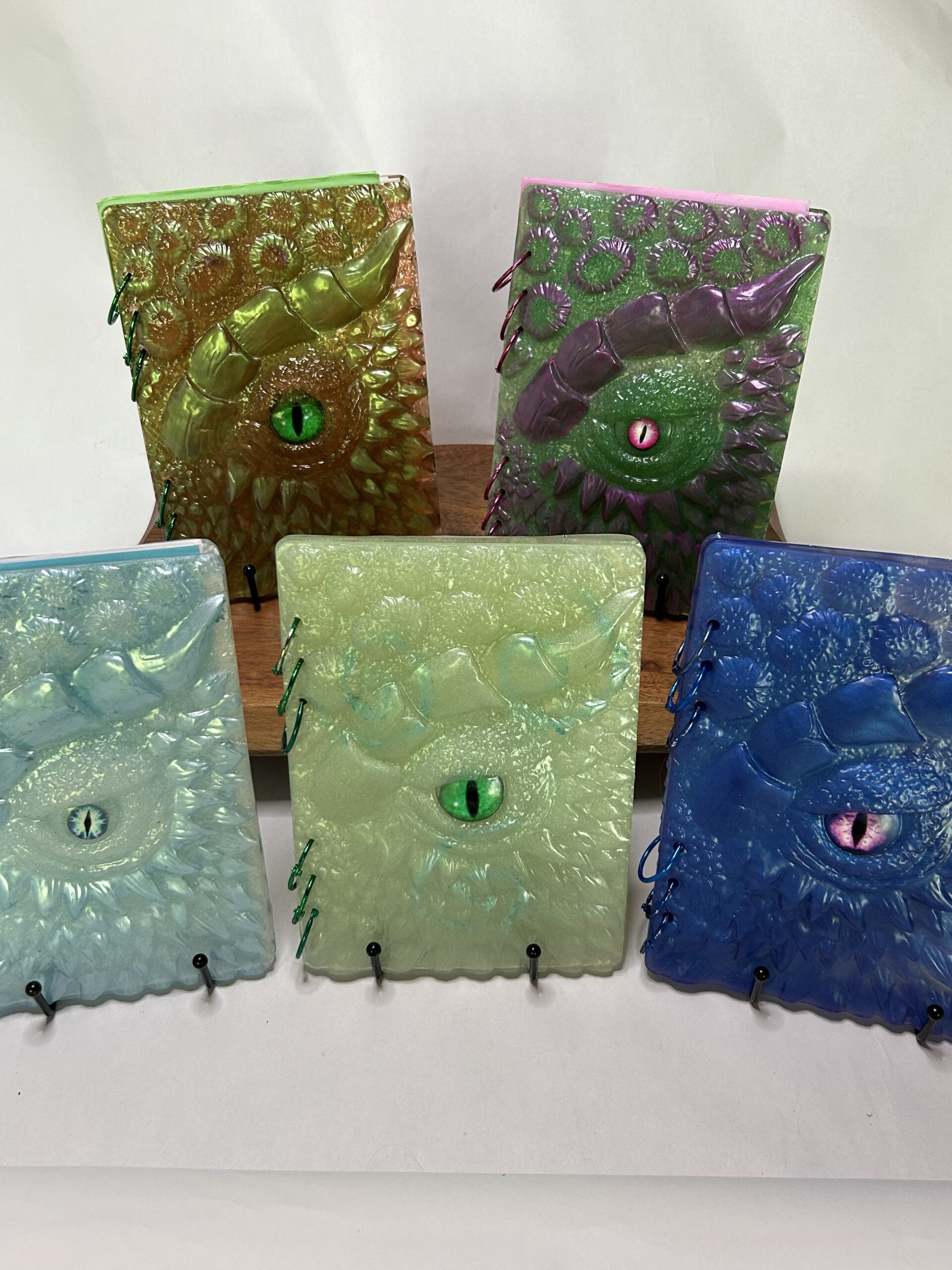 Fantasy Resin Dragon notebooks
