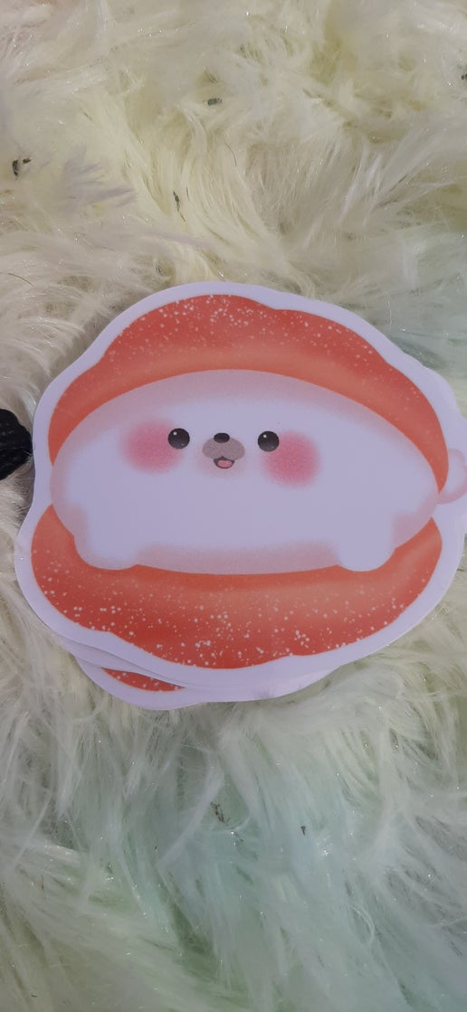 4 Dessert Seal Vinyl Stickers - Image 3