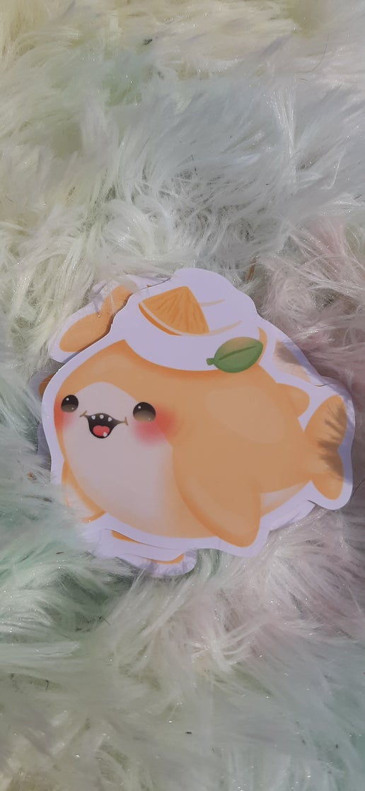 8 Dessert Shark Vinyl Stickers - Image 6